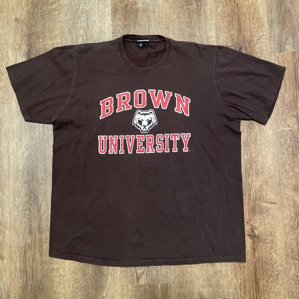 Brown University The Cotton Exchange T Shirt 2XL Bears Made In USA